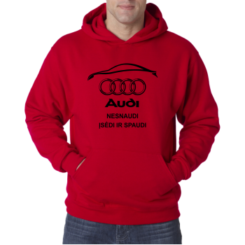 Džemperis AUDI fanams AUDI nesnaudi Džemperis AUDI fanams AUDI nesnaudi